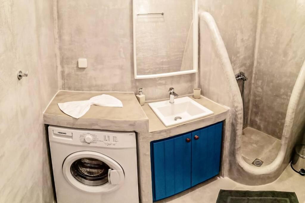 Kostos House Blue Apartment Bagian luar foto